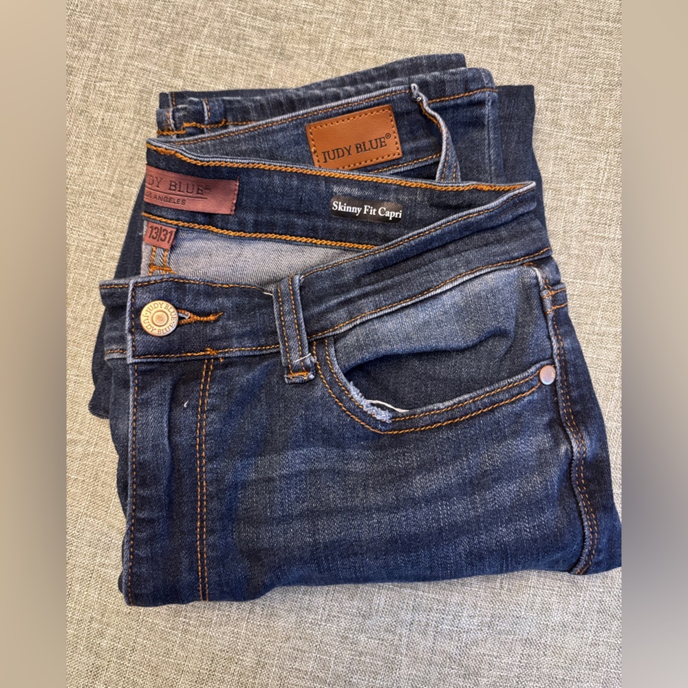 Judy Blue Slim Fit Blue Jeans Premium Denim